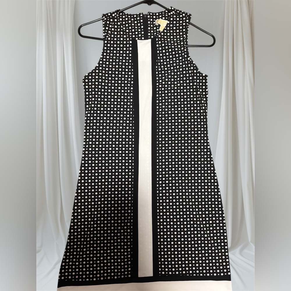 MICHAEL Michael Kors Black and White Mini Dress